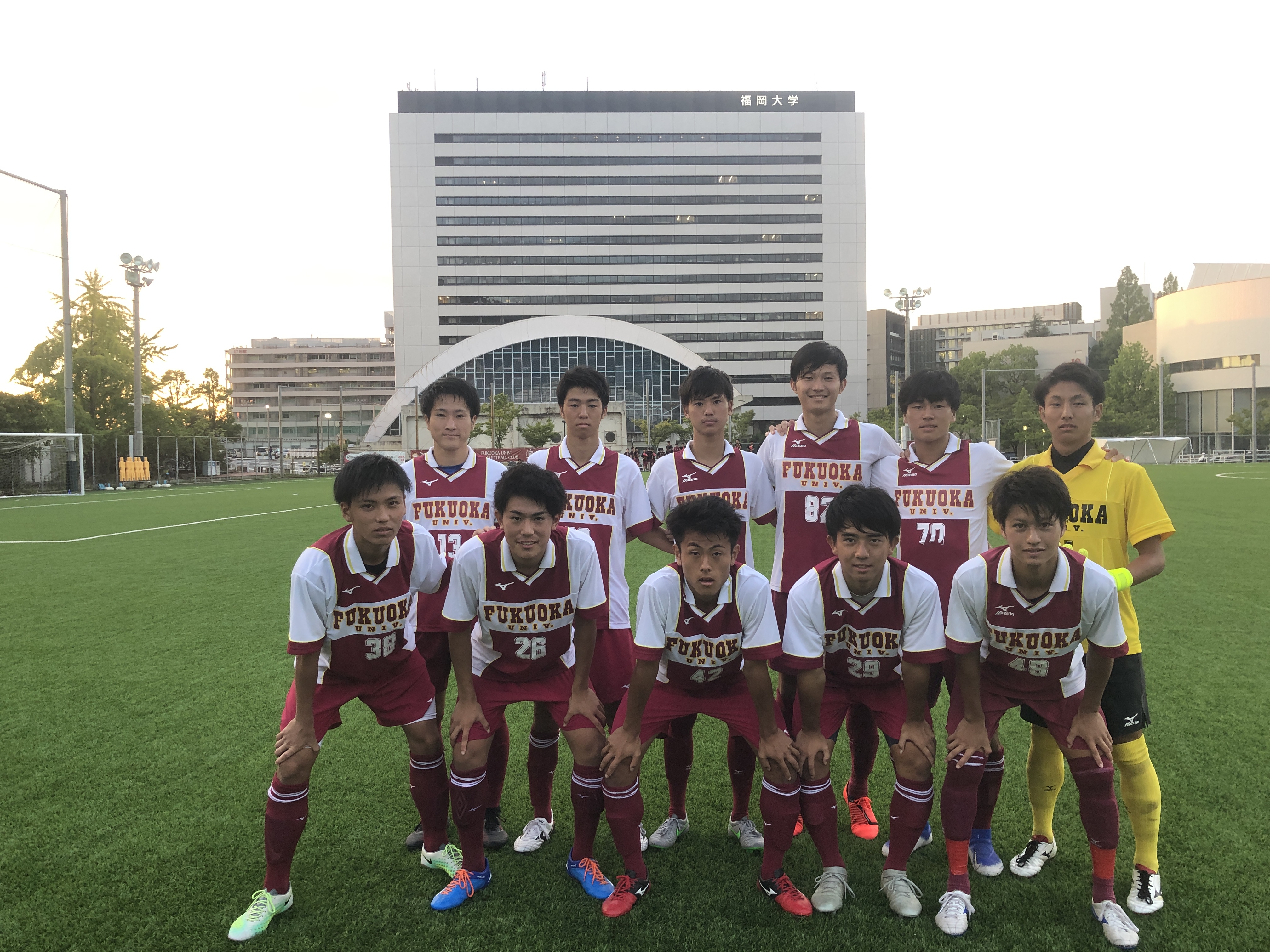 Bselect Iリーグ上位リーグ第2節試合結果 福岡大学サッカー部公式hp