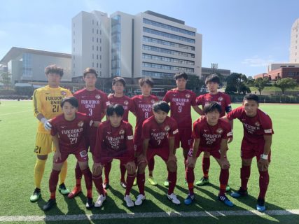 九州大学リーグ1部第18節　試合結果