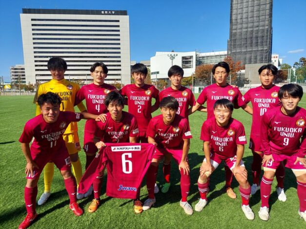 九州大学サッカー新人戦準々決勝