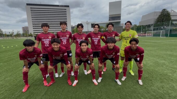 ☆最終値下げ☆福岡大学 福大 サッカー 支給ユニフォーム 上下